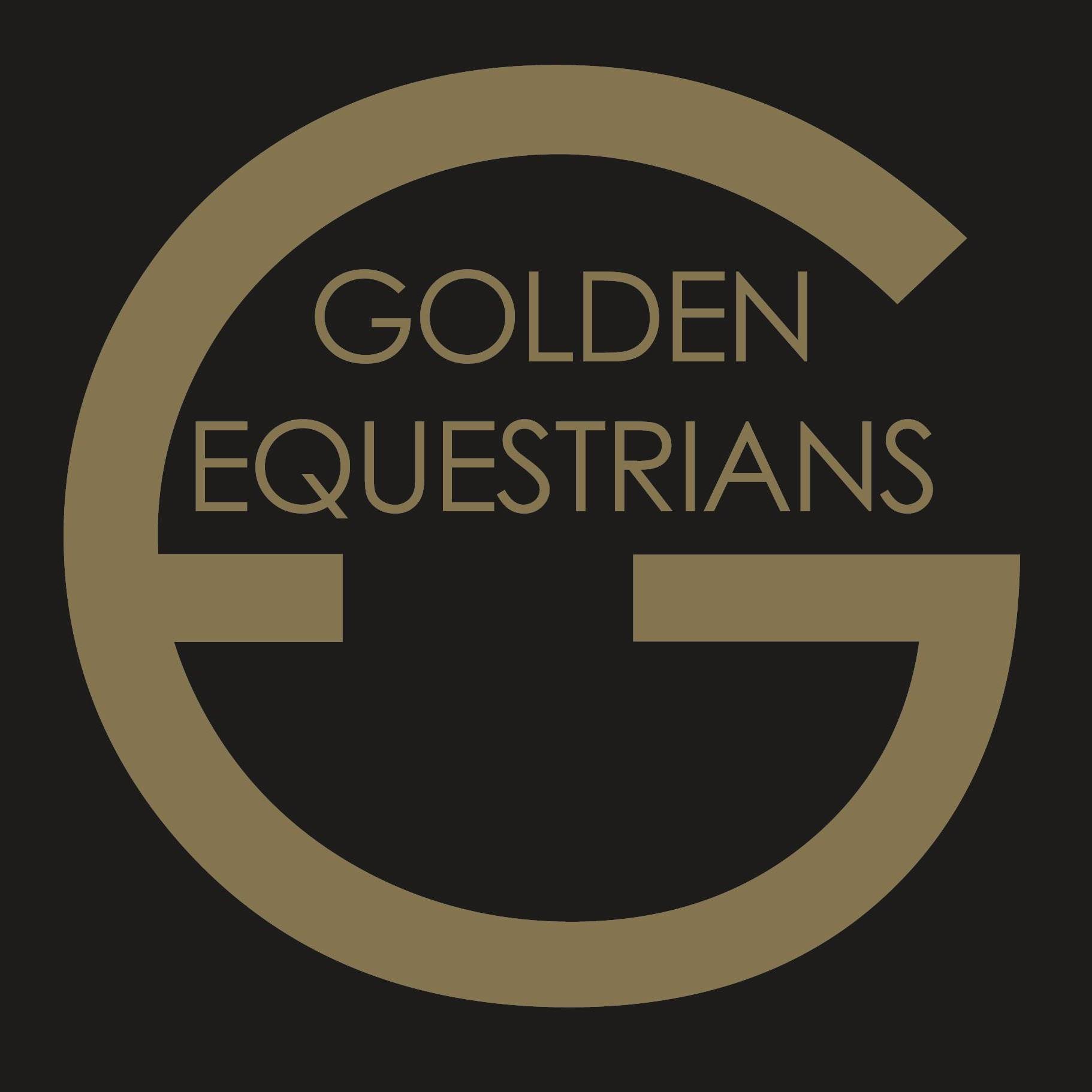 Golden equestrian
